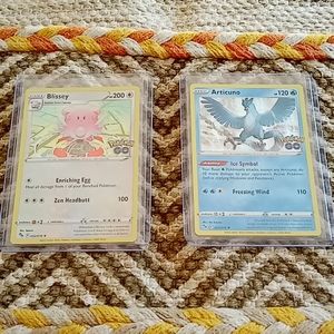 Holo Pokemon GO cards